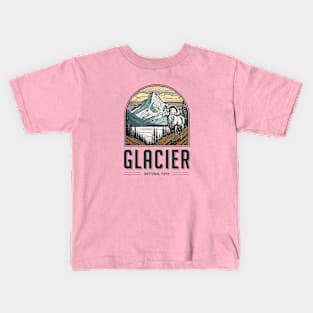 Glacier National Park Kids T-Shirt